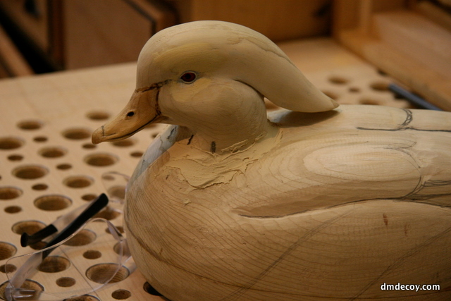Finish carving
