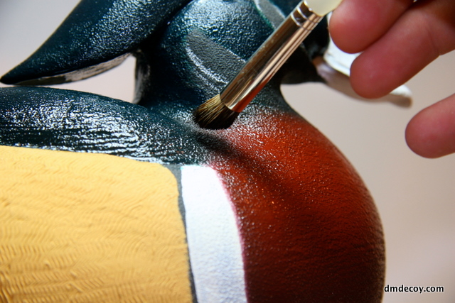 Texture and base coat