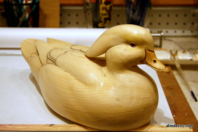 Finish carving