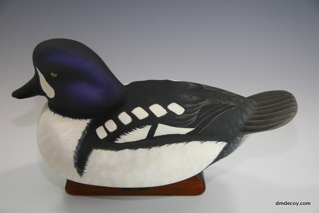 Barrow's Goldeneye decoy