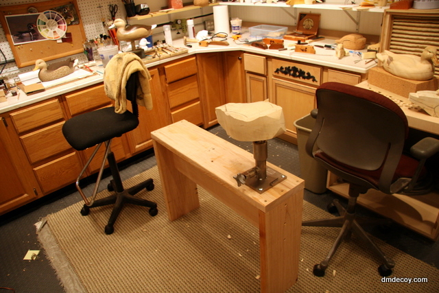 Poor-man's shaving horse