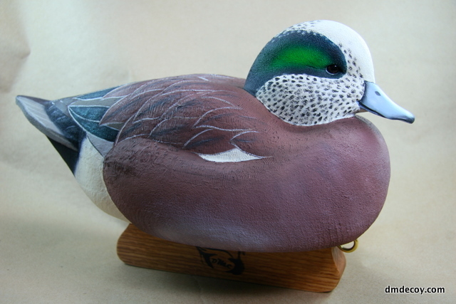 Gunner widgeon, right