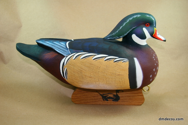 Demo wood duck, right